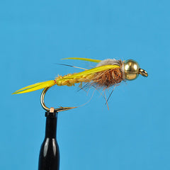 Bead Head woven stone fly golden