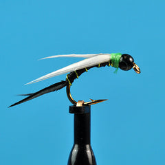 Bead head black jack chartreuse