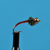 Bead head disco midge red