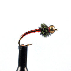 Bead head disco midge red