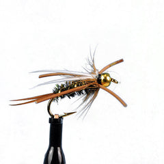 Bead head prince rubber leg