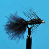 Bead head woolly bugger black