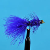 Bead head woolly bugger purple