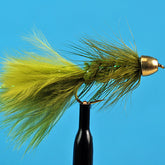 Cone head woolly bugger olive