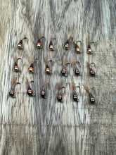 18pcs/box #16 Tungsten Bead Head Jig Nymph Fly Epoxy Pheasant Tail