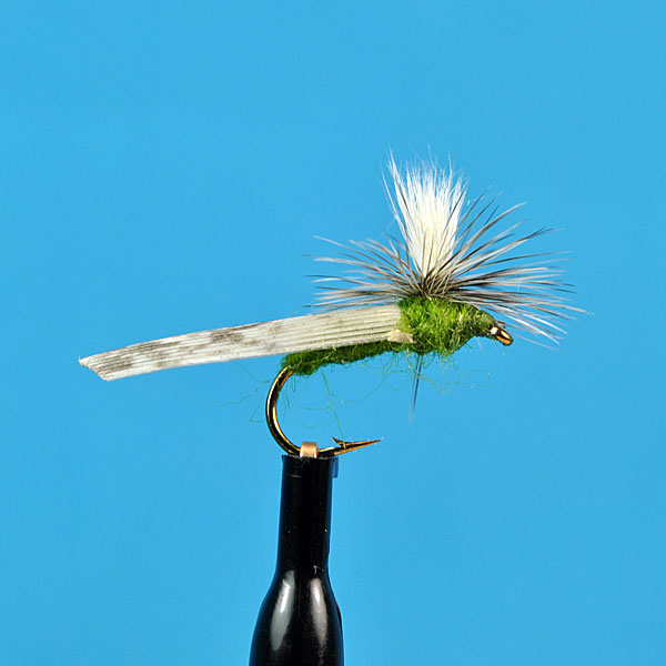 Parachute caddis olive