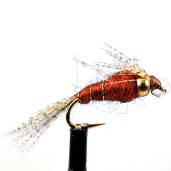 Bead head mayfly brown