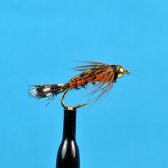 Bead head tellico nymph orange