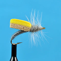 Foam wing caddis grey