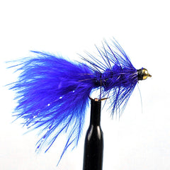 Bead head woolly bugger purple