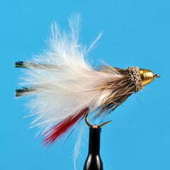 Conehead marabou muddler white