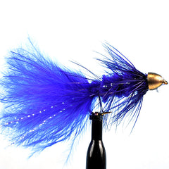 Conehead woolly bugger purple