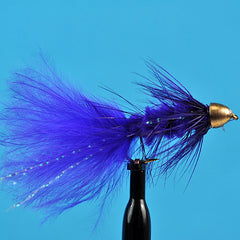 Conehead woolly bugger purple