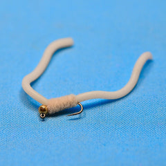Tungsten Squirmy Worm White