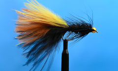 Bead Head Woolly Bugger Yellow Black Brown