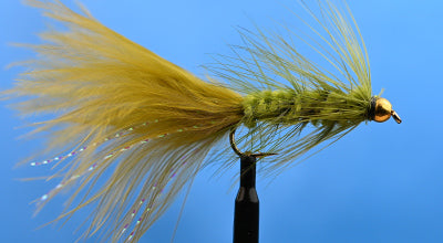Tungsten Bead Woolly Bugger Olive