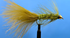 Tungsten Bead Woolly Bugger Olive