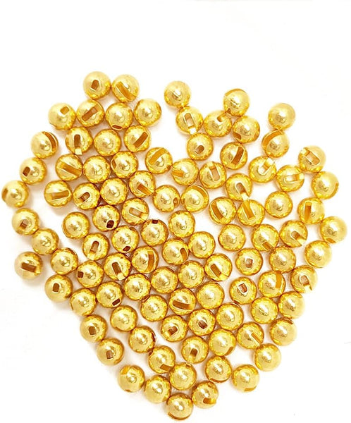 100 PC/LOT Fly Tying Beads Tungsten Beads Nymph Head Ball Fly Tying  Materials Hook Size 6#-20# 2.0 2.7 3.15 3.5 3.8